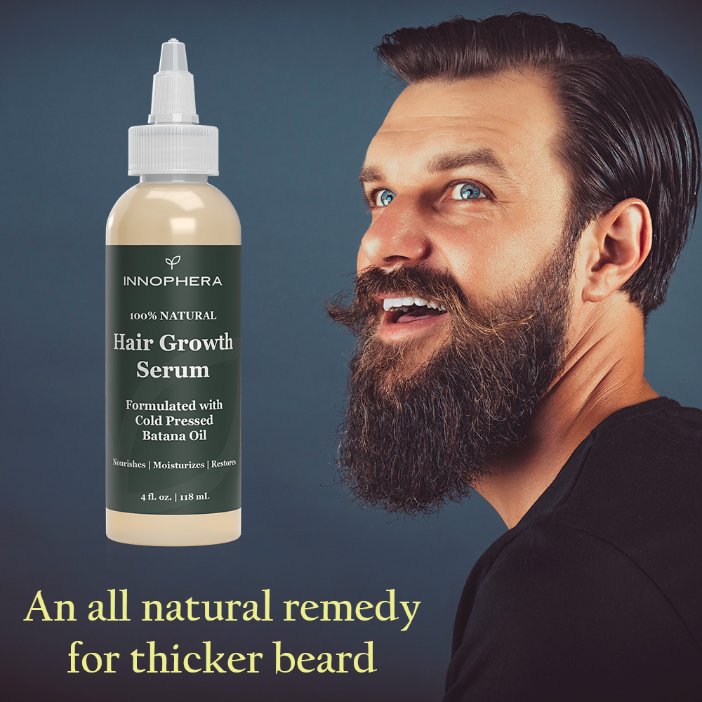 Beard growth oil