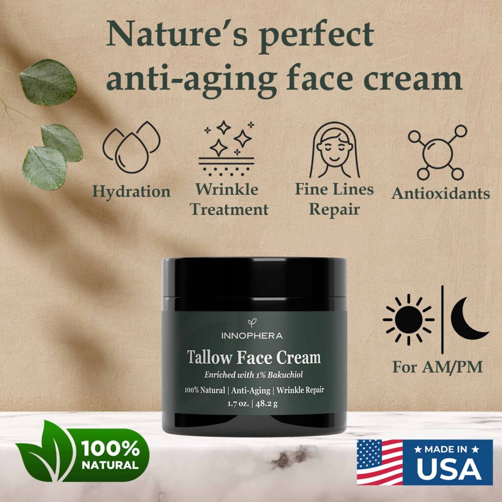 Tallow face cream